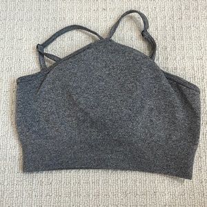 Halter sports bra